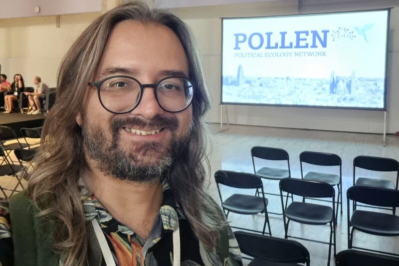 Participei do principal encontro internacional de Ecologia Política